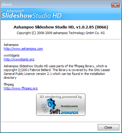 Ashampoo Slideshow Studio HD 1.0.2.85 Rus + Portable