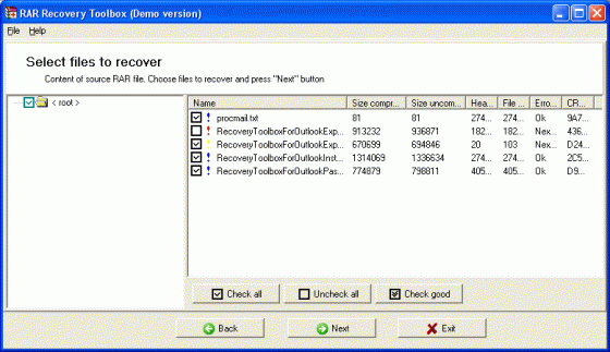 RAR Recovery Toolbox 1.1.4.7