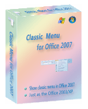 Classic Menu for Office 2007 v3.8.0.147
