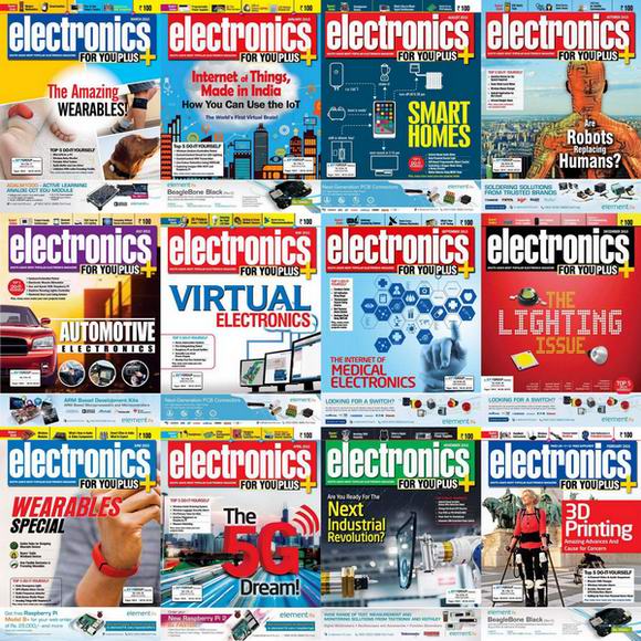 Electronics For You №1-12 январь-декабрь January-December 2015 Архив 2015 Подшивка 2015