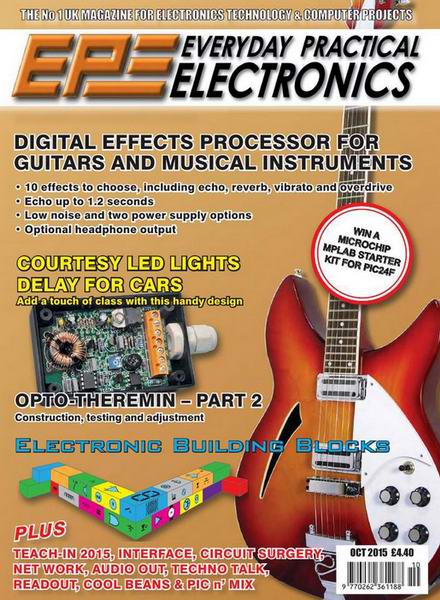 Everyday Practical Electronics №10 October октябрь 2015