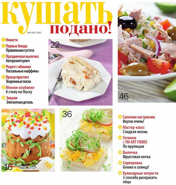 Кушать подано №4 2012