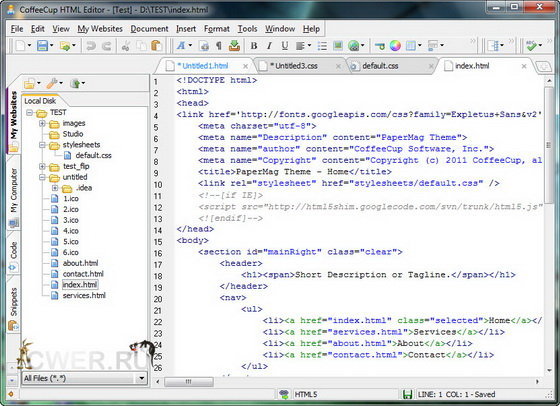 CoffeeCup HTML Editor 12.6 Build 448 Retail