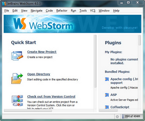 JetBrains WebStorm 4.0.3