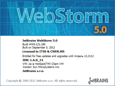 JetBrains WebStorm 5.0
