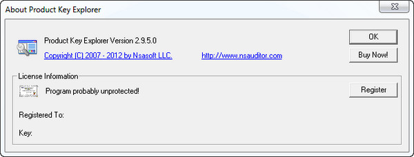 Product Key Explorer
