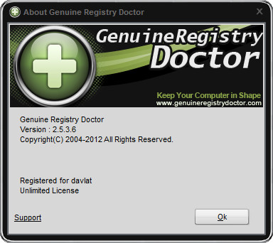 Genuine Registry Doctor 
