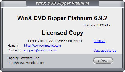 WinX DVD Ripper Platinum