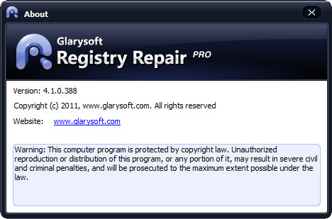 Glarysoft Registry Repair Pro