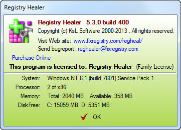 Registry Healer