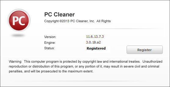 PC Cleaner Pro 2013