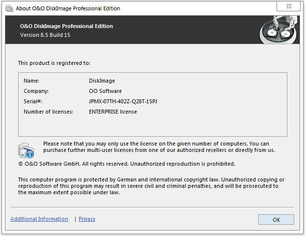 O&O DiskImage Professional