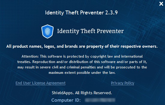 Identity Theft Preventer
