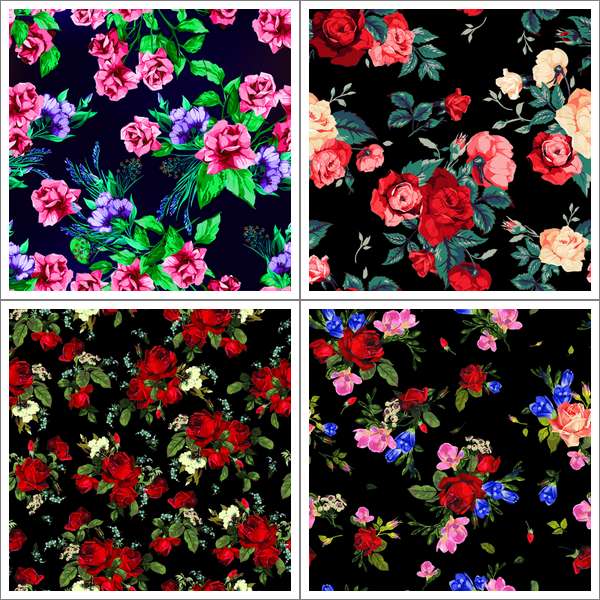 Vintage roses seamless pattern (Cwer.ws)