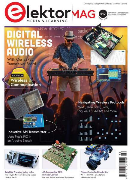 Elektor Mag Elektorlabs Elektor Electronics №9-10 №540 September-October №538