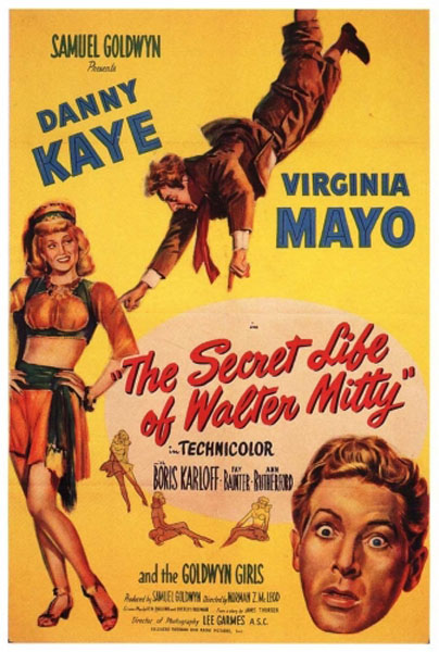 Тайная жизнь Уолтера Митти (1947) DVDRip