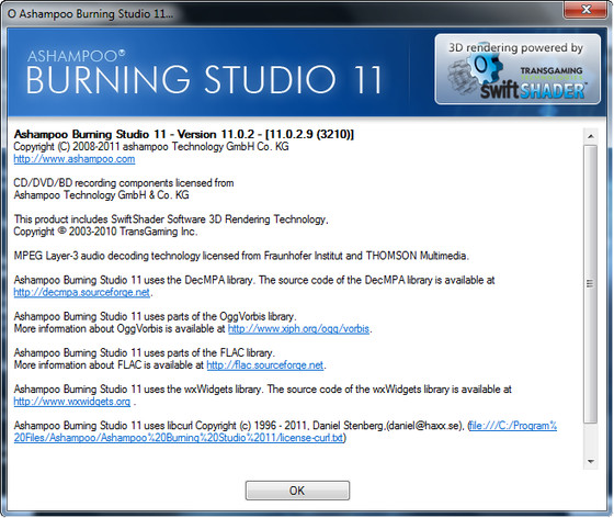 Ashampoo Burning Studio 11.0.2.9 Final