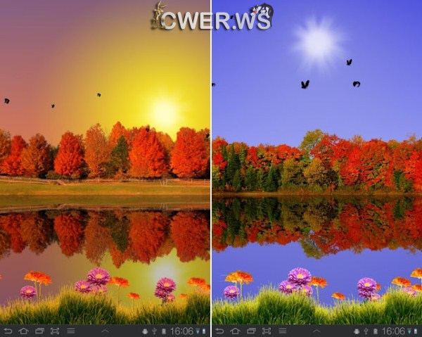 Autumn Lake Live Wallpaper