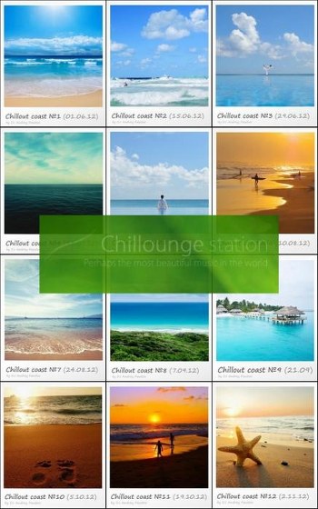 Andrey Faustov. Chillout Coast: Chillounge Station #1-18 (2012-2013)