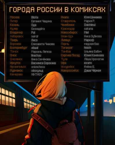 Города России в комиксах