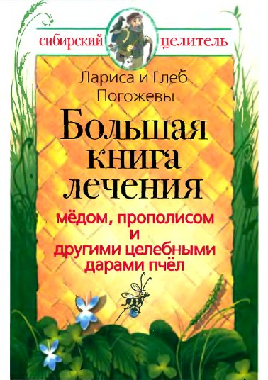 Лариса и Глеб Погожевы. Большая книга лечения медом, прополисом и другими целебными дарами пчел