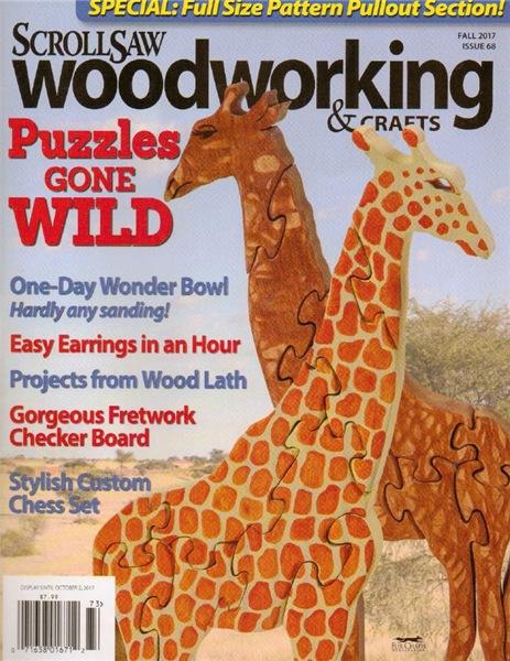 ScrollSaw Woodworking & Crafts №68 (Fall 2017)