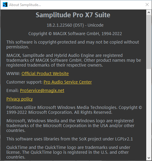 Portable MAGIX Samplitude Pro X7 Suite 18.2.1.22560