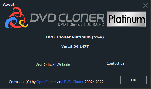 DVD-Cloner Platinum 2022 19.80.1477