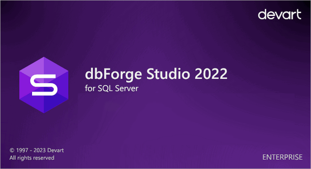 dbForge Studio 2022 for SQL Server