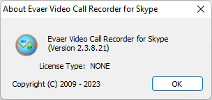 Evaer Video Recorder for Skype 2.3.8.21