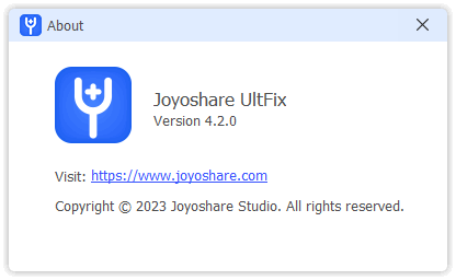 Joyoshare UltFix 4.2.0.34