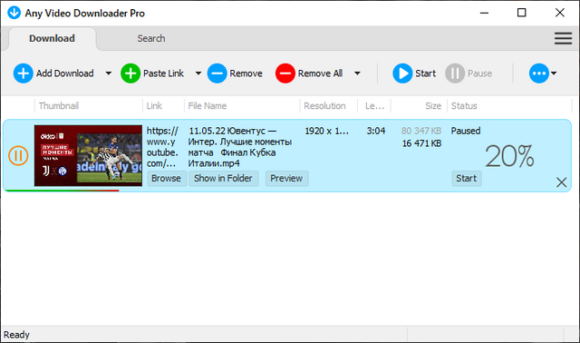 Any Video Downloader Pro 7