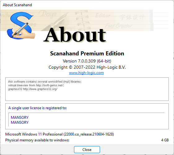 High-Logic Scanahand Premium Edition 7.0.0.309