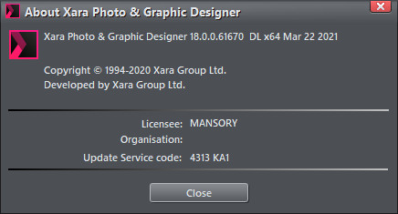 Xara Photo & Graphic Designer 18.0.0.61670