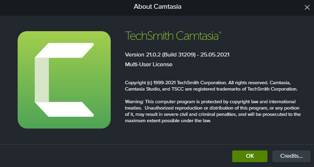 TechSmith Camtasia 2021.0.2 Build 31209