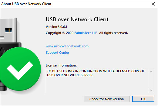 FabulaTech USB over Network 6.0.6.1