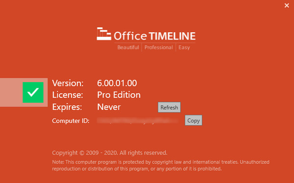 Office Timeline Plus / Pro Edition 6.00.01.00