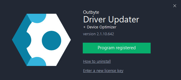 Outbyte Driver Updater 2.1.10.642