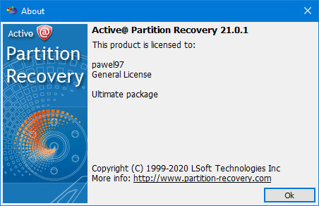 Active Partition Recovery Ultimate 21.0.1 + WinPE