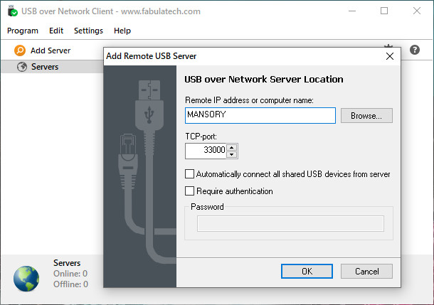 FabulaTech USB over Network 6.0.4.3
