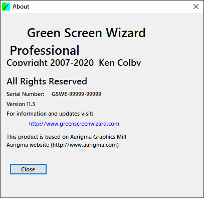 Green Screen Wizard Professional 11.3