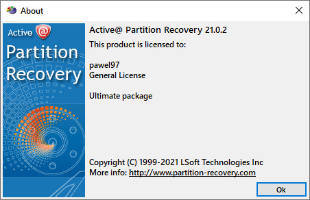 Active Partition Recovery Ultimate 21.0.2