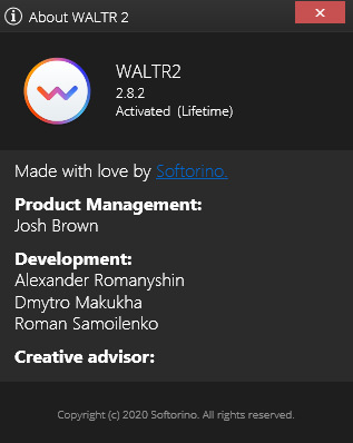 Softorino WALTR 2.8.2