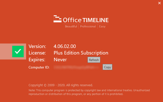 Office Timeline Plus / Pro Edition 4.06.02.00