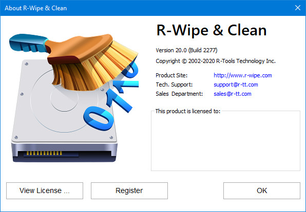 R-Wipe & Clean 20.0 Build 2277