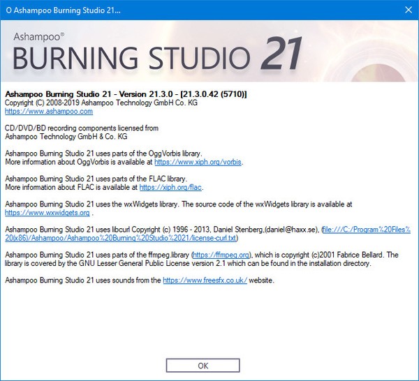 Ashampoo Burning Studio 21.3.0.42