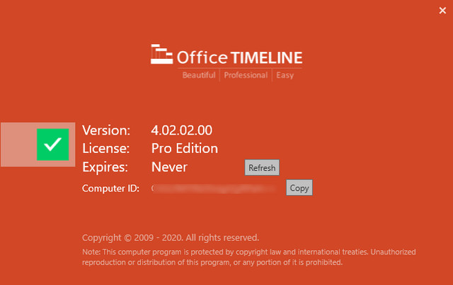 Office Timeline Plus / Pro Edition 4.02.02.00