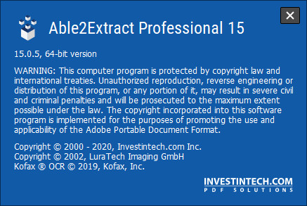 Able2Extract Professional 15.0.5.0