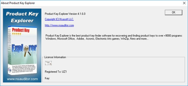 Nsasoft Product Key Explorer 4.1.6.0 + Portable