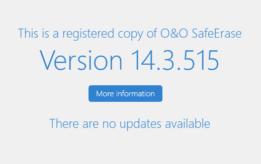 O&O SafeErase Professional 14.3 Build 515